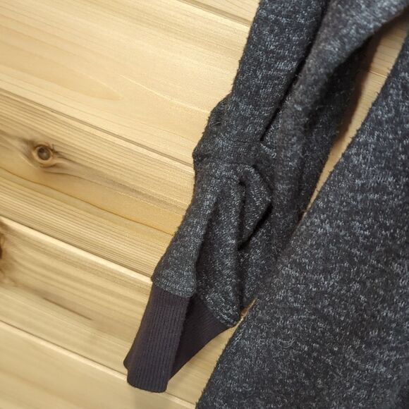 Cabi Dress Womens Large Gray #3829 PJ Dark Gray/Black Knit Long Sleeve Dress - Picture 4 of 10